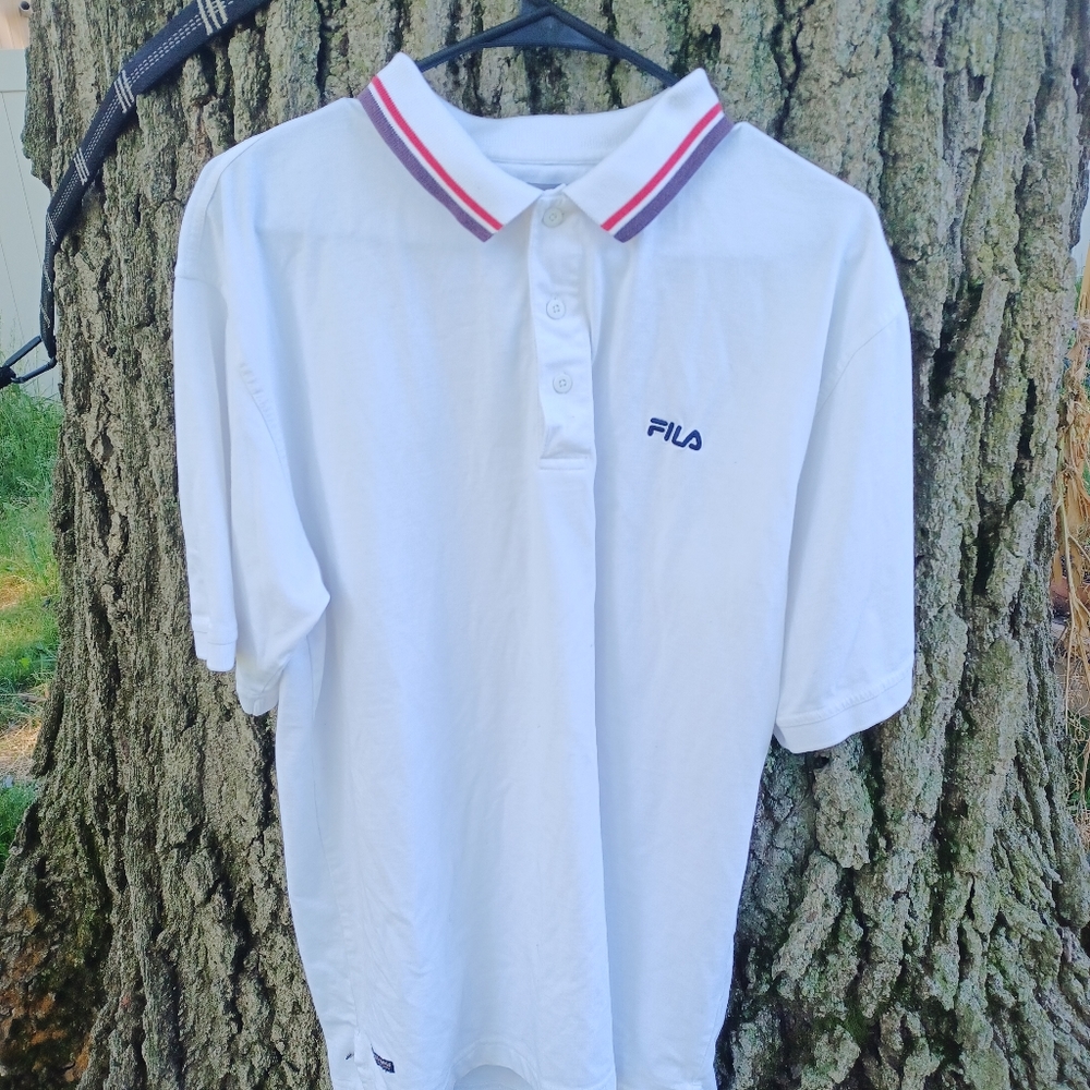 90s Fila XL Tennis Polo